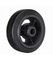 4 inch  heavy duty rubber wheels iron casters rubber caster