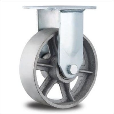 roda de aço resistente do ferro de 5 rodízios da polegada